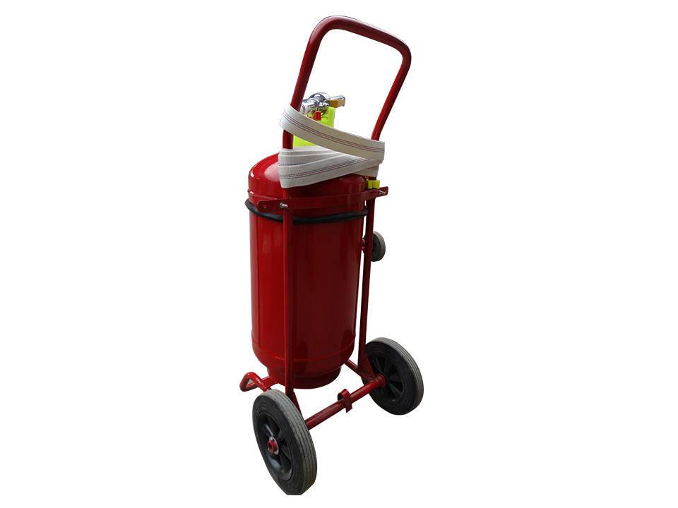 淮海推車式水基滅火器背面